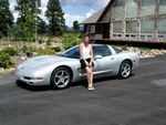 Corvettes and Pretty Girls...just seem to go together.